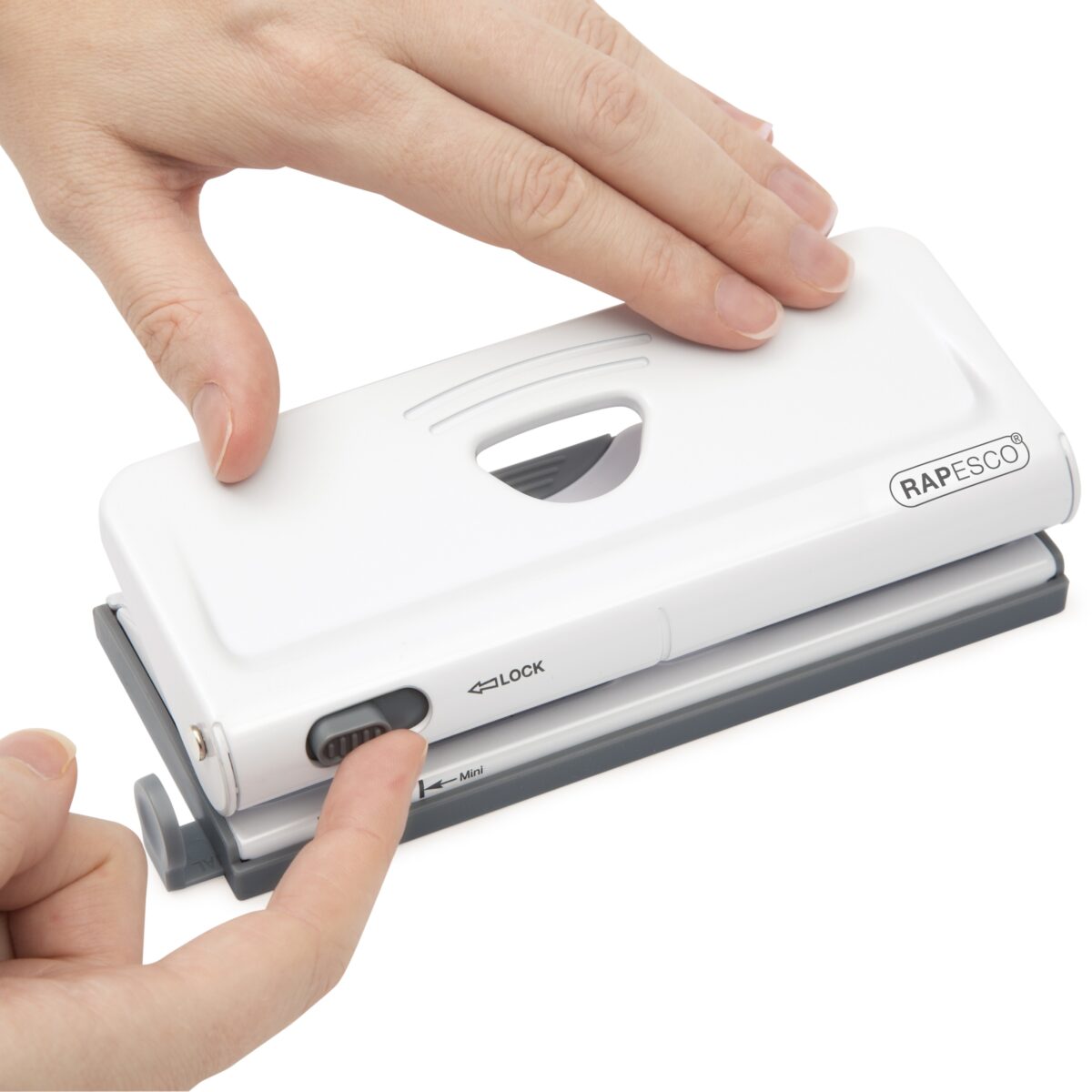 Adjustable 6-Hole Organiser/ Diary Punch - White – Bild 4