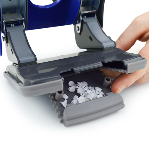 X5-40ps Less Effort 2-Hole Punch - Blue – Bild 5