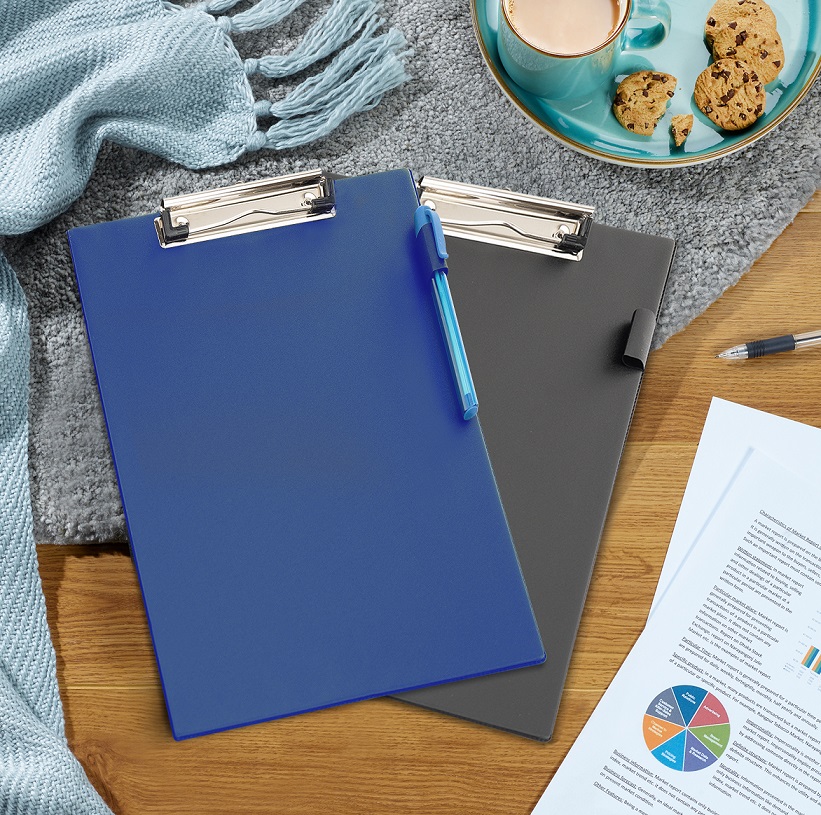 Standard Clipboard A4+/Foolscap - Blue – Bild 5