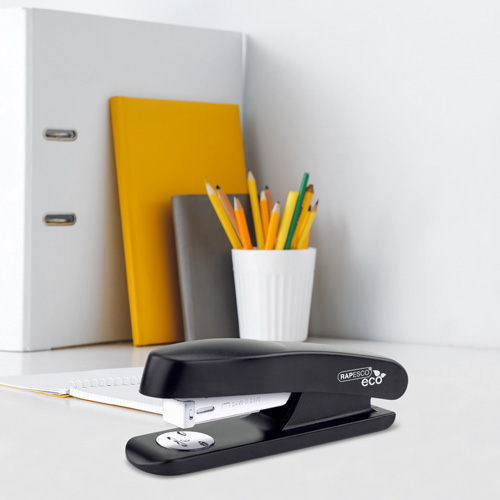 Business Pack: 4 ECO GRS Recycled Half Strip Staplers and 4 Boxes of 1000 26/6mm Staples - Black – Bild 6