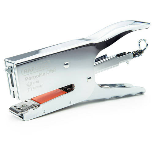 Porpoise ONE Stapling Plier & 1000 Staples 24/8mm – Chrome – Bild 7