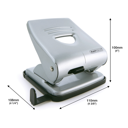 827 2-Hole Metal Punch - Silver – Bild 4