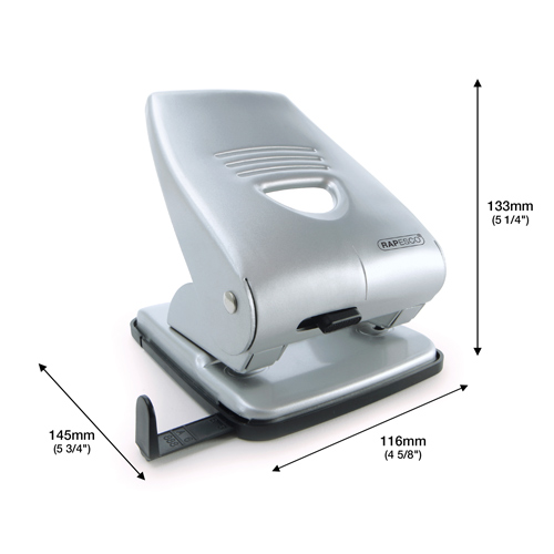 835 2-Hole Metal Punch - Silver – Bild 4