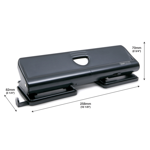 720 4-Hole Metal Punch - Black – Bild 4