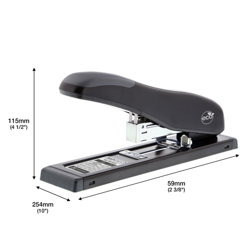 Germ-Savvy® Antibacterial ECO HD-100 Heavy Duty Stapler & 2000 x 923/10 mm Staples - Black – Bild 6