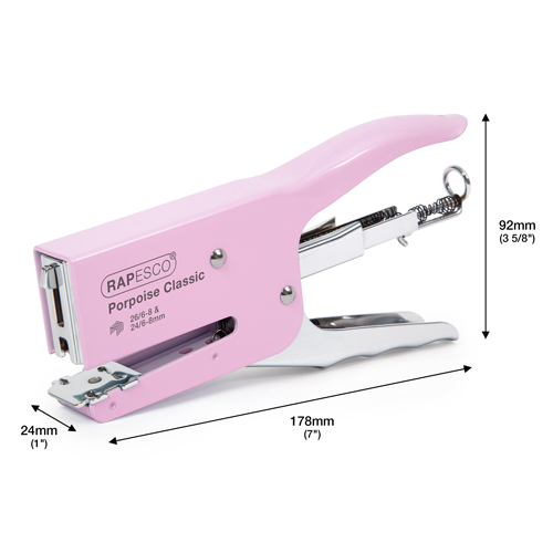 Porpoise Plier & 10000 26/8mm Staples - Candy Pink – Bild 2
