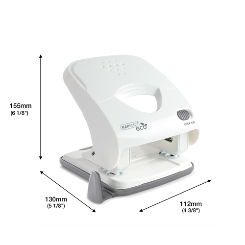 ECO X5-30ps Less Effort 2-Hole Punch - White – Bild 4